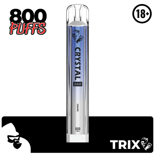 GRAPE TRIX CRYSTAL 800 PUFFS