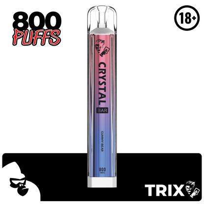 SWEET ORANGE (GUMMY BEAR) TRIX CRYSTAL 800 PUFFS (10 STK)