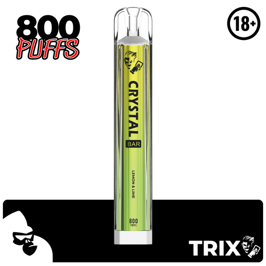 LEMON & LIME TRIX CRYSTAL  800 PUFFS