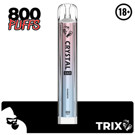 RAINBOW TRIX CRYSTAL 800 PUFFS