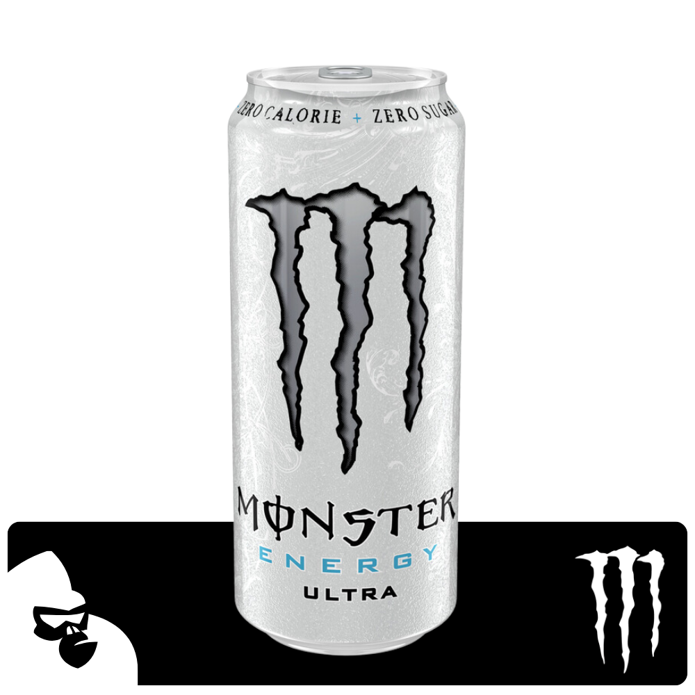 MONSTER ENERGY ULTRA WHITE