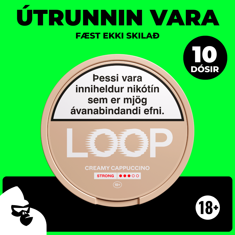 LOOP CREAMY CAPPUCCINO (10 DÓSIR)