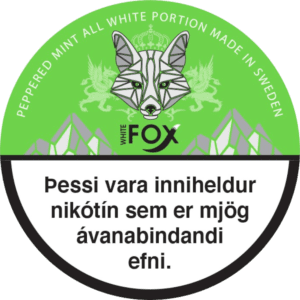 WHITE FOX PEPPERED MINT