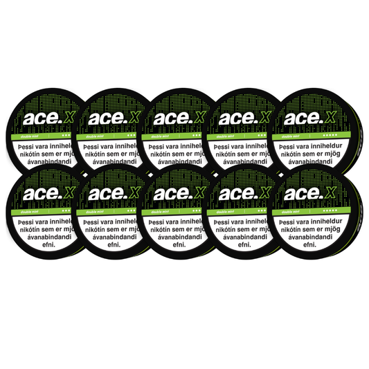 ACE X COOL DOUBLE MINT 10X