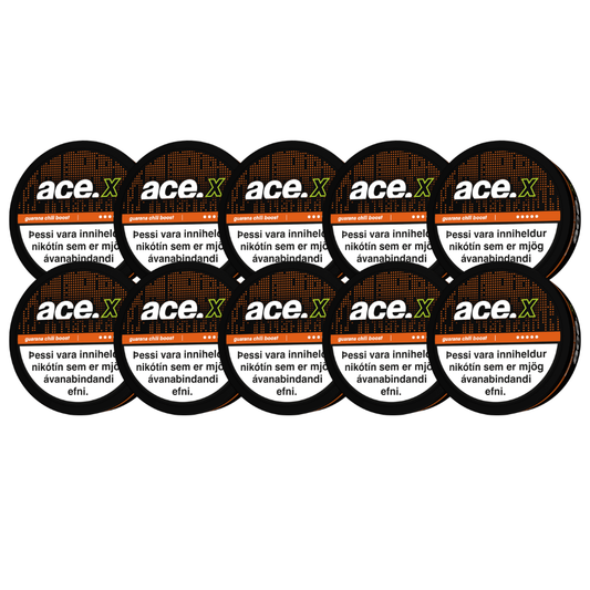 ACE X GUARANA CHILI BOOST 10X