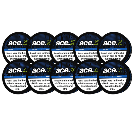 ACE X COOL MINT 10X
