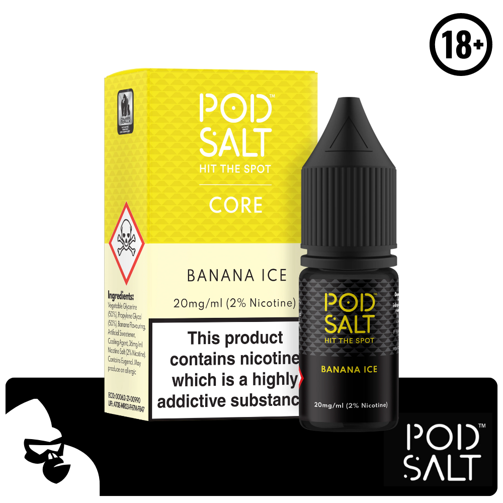 BANANA ICE POD SALT 10ML