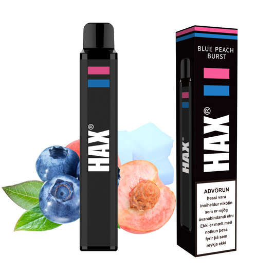 BLUE PEACH BURST HAX 800 PUFFS