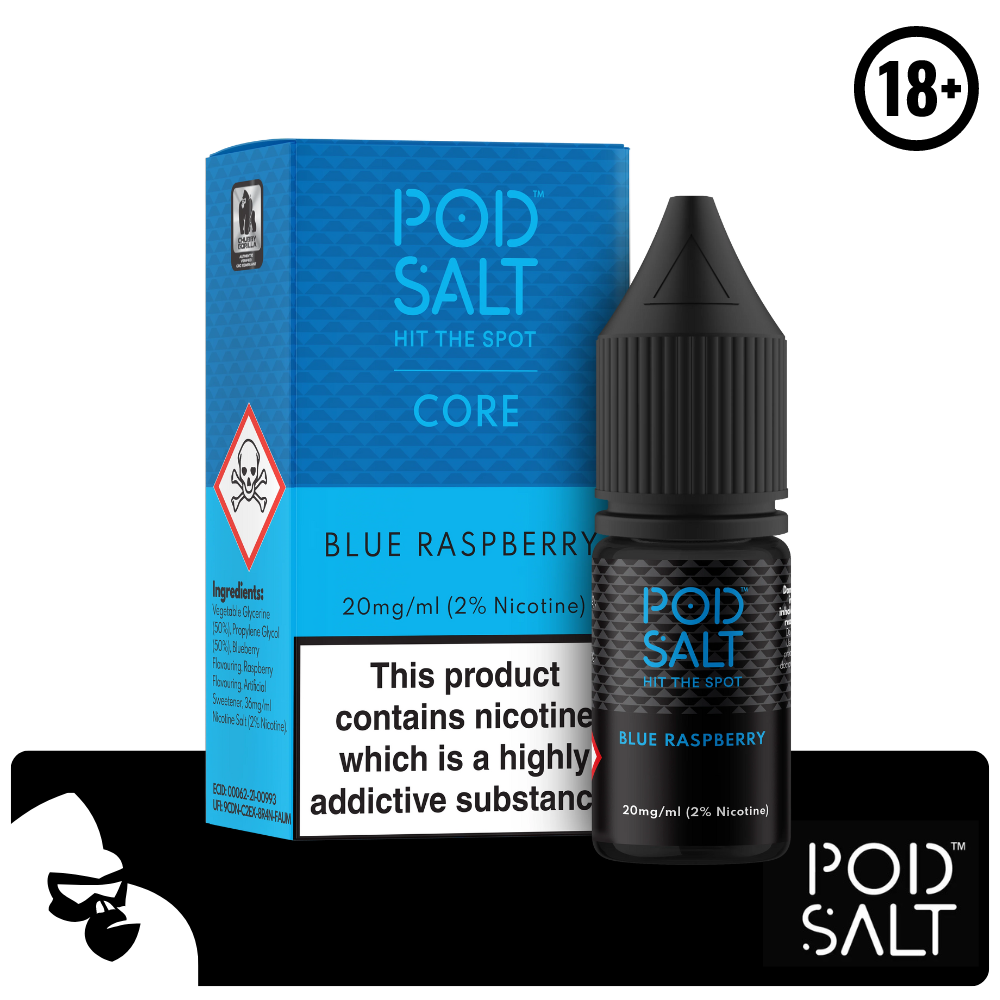 BLUE RASPBERRY POD SALT 10ML