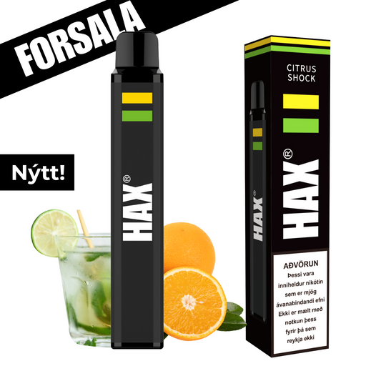 CITRUS SHOCK HAX 800 PUFFS