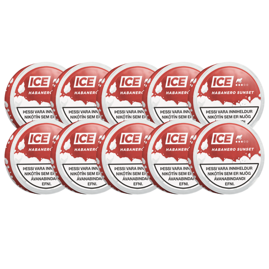 ICE HABANERO SUNSET #3 10X