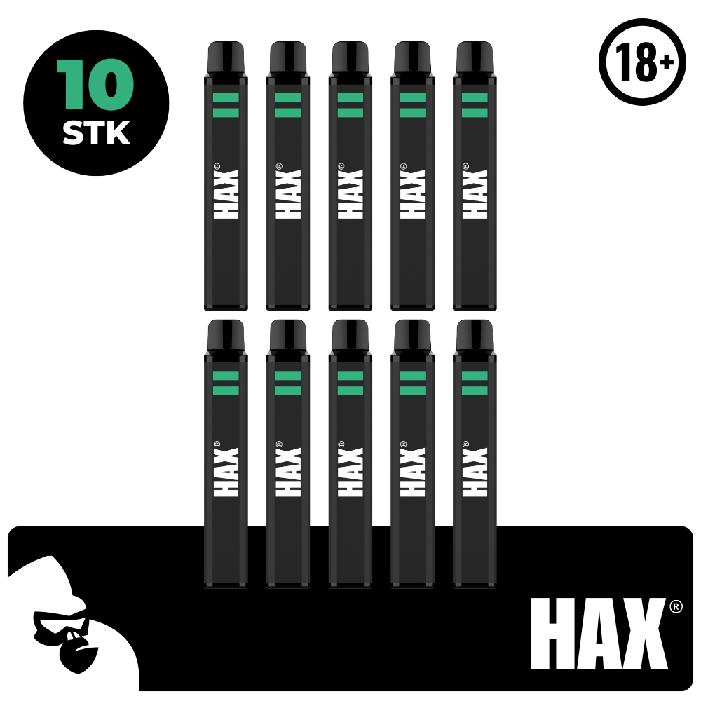 (10 STK) HAX MINT HAX 800 PUFFS 🍵