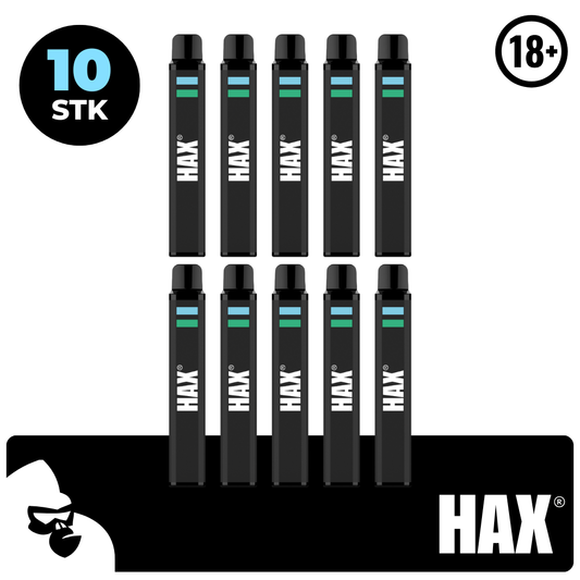 (10 STK) ICE MENTHOL HAX 800 PUFFS 🧊