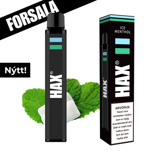 ICE MENTHOL HAX 800 PUFFS