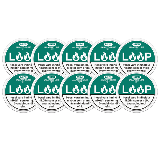 LOOP JALAPENO LIME MINI 10X