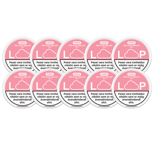 LOOP RED CHILI MELON MINI 10X