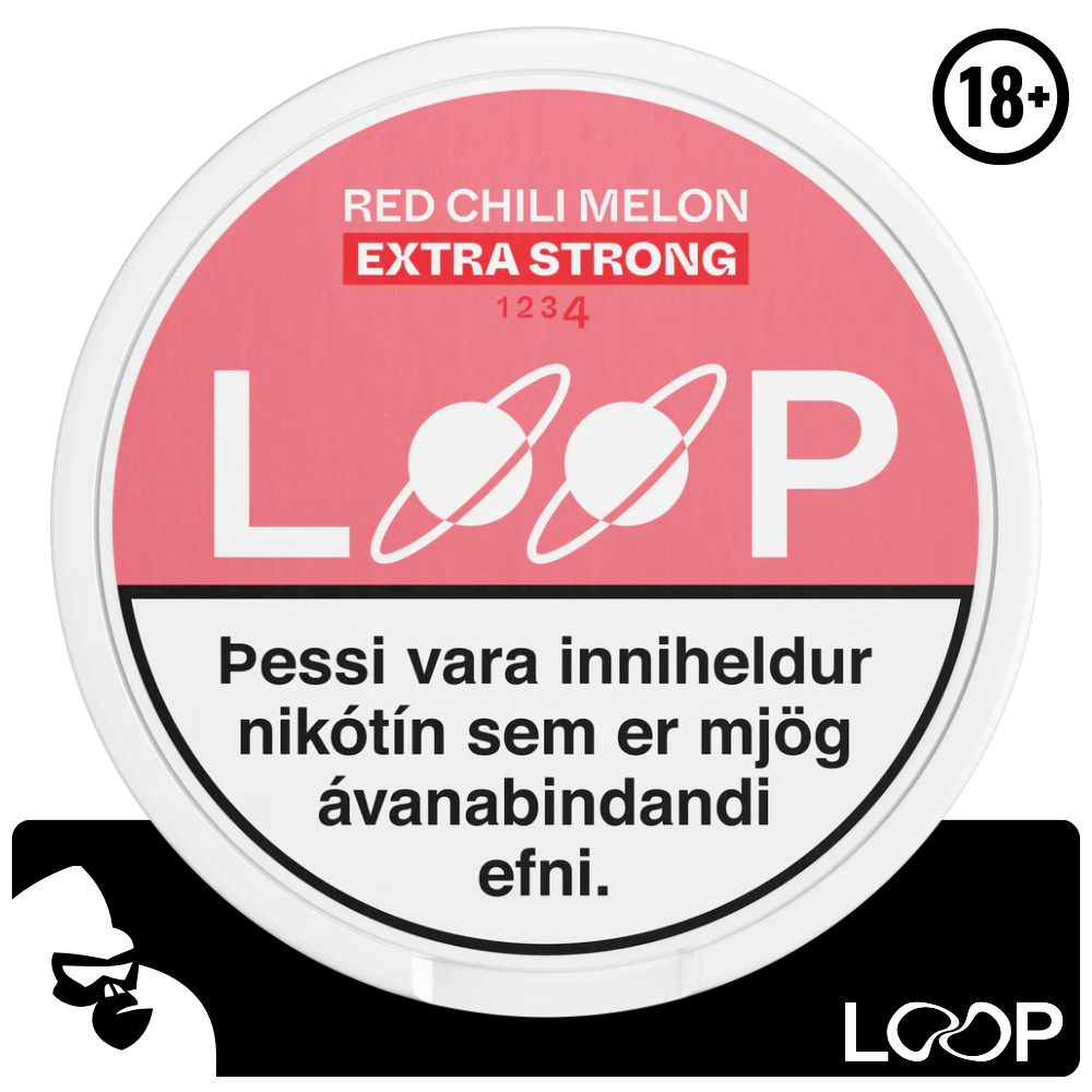 LOOP RED CHILI MELON EXTRA STRONG