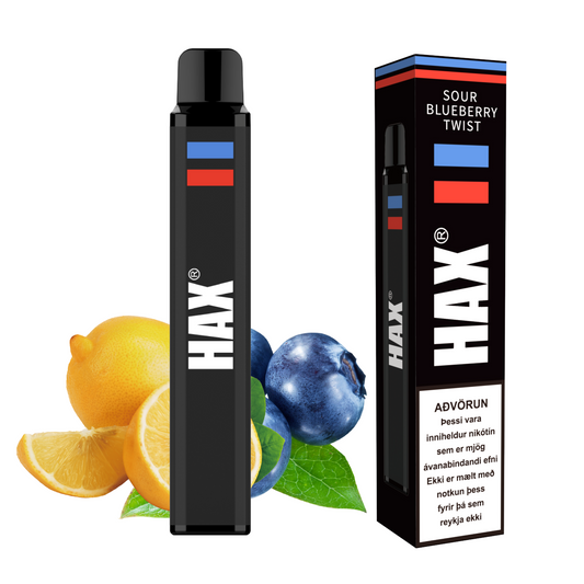 SOUR BLUEBERRY TWIST HAX 800 PUFFS