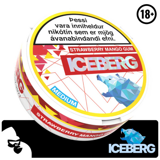 ICEBERG STRAWBERRY MANGO GUM