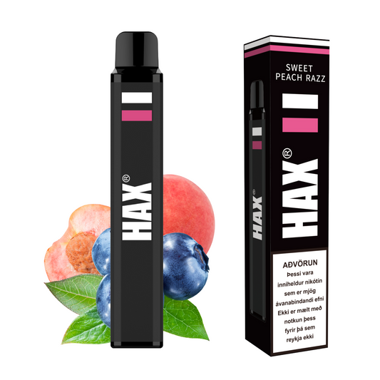 SWEET PEACH RAZZ HAX 800 PUFFS