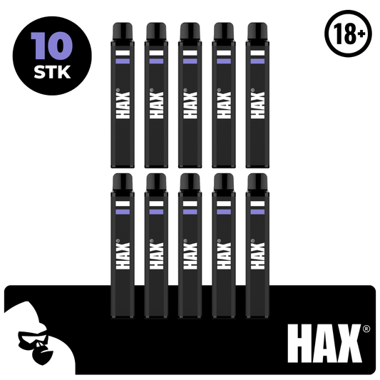 (10 STK) TRIPLE GRAPE HAX 800 PUFFS🍇
