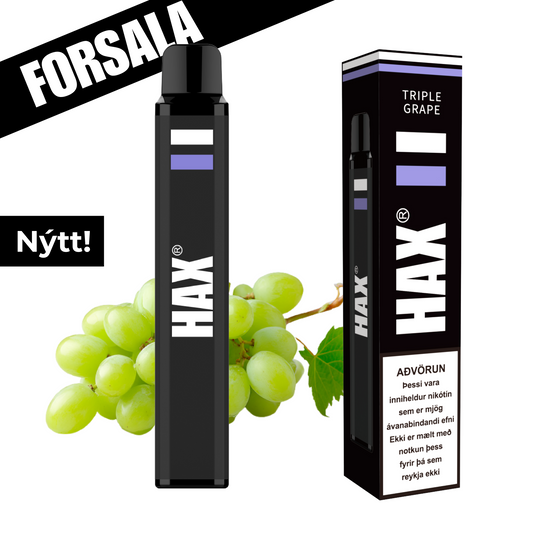 TRIPLE GRAPE HAX 800 PUFFS
