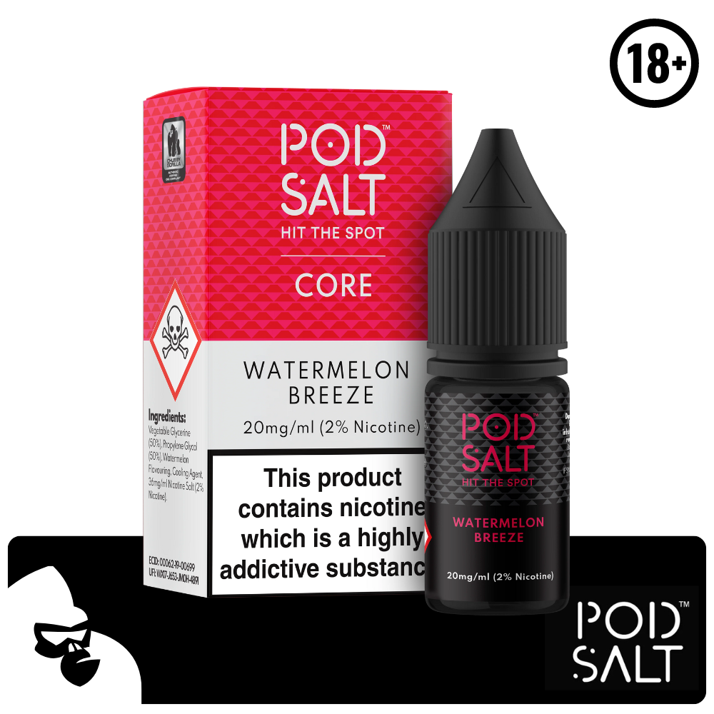 WATERMELON BREEZE POD SALT 10ML