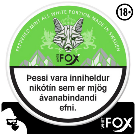 WHITE FOX PEPPERED MINT